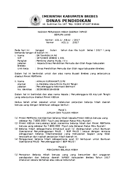 Detail Contoh Proposal Paud Pdf Nomer 43