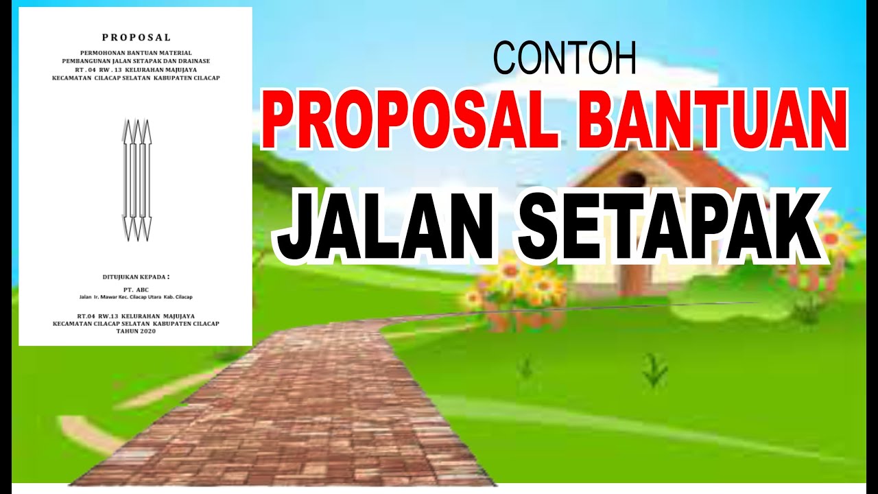 Detail Contoh Proposal Pembangunan Jalan Aspal Nomer 42