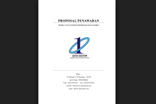 Detail Contoh Proposal Penawaran Kerjasama Nomer 11