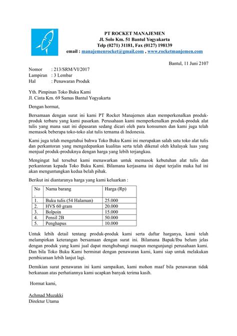 Detail Contoh Proposal Penawaran Kerjasama Nomer 48