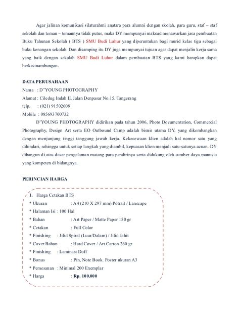 Detail Contoh Proposal Penawaran Kerjasama Nomer 55