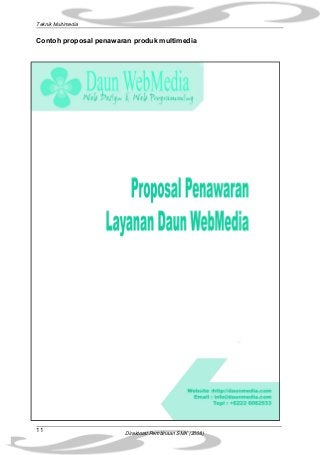 Detail Contoh Proposal Penawaran Produk Nomer 39