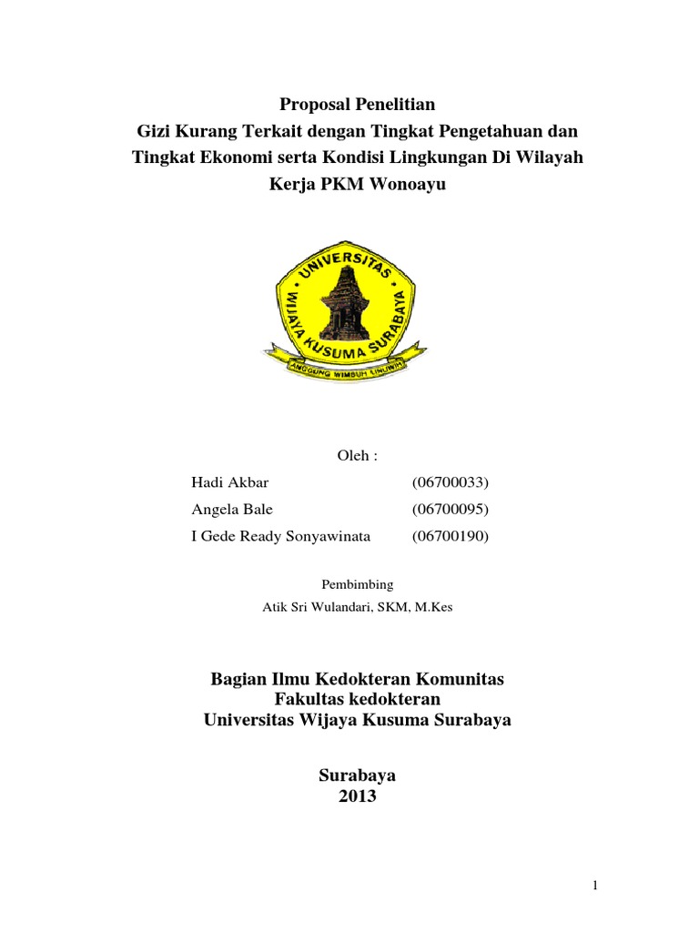 Detail Contoh Proposal Penelitian Kesehatan Nomer 13