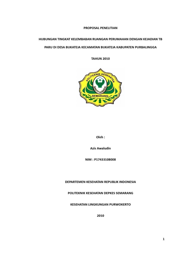 Detail Contoh Proposal Penelitian Kesehatan Nomer 10