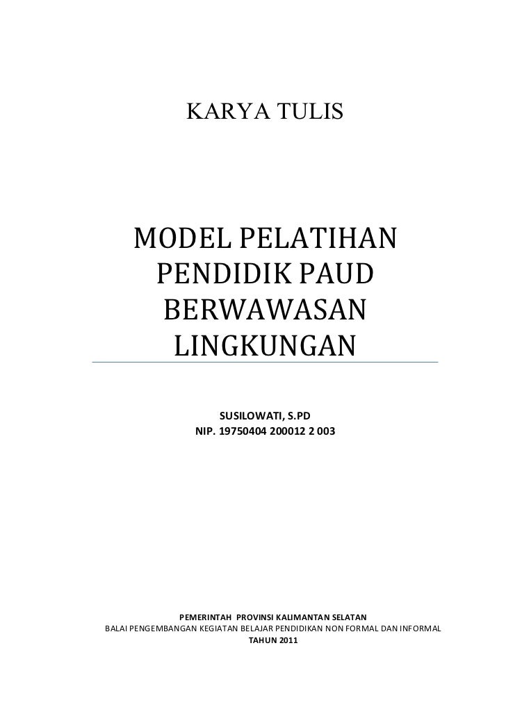 Detail Contoh Proposal Penelitian Paud Nomer 55