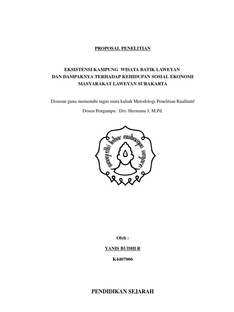 Detail Contoh Proposal Penelitian Singkat Nomer 11