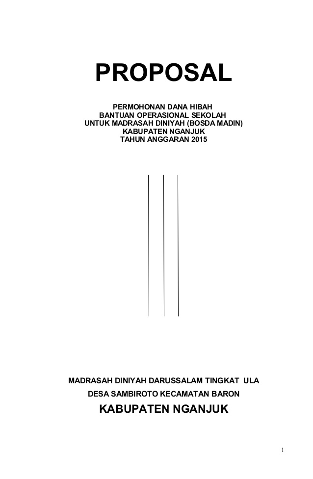 Detail Contoh Proposal Pengajuan Dana Kegiatan Nomer 29