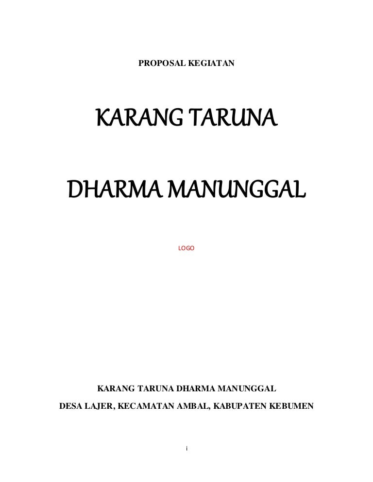 Detail Contoh Proposal Pengajuan Dana Kegiatan Lomba Nomer 46