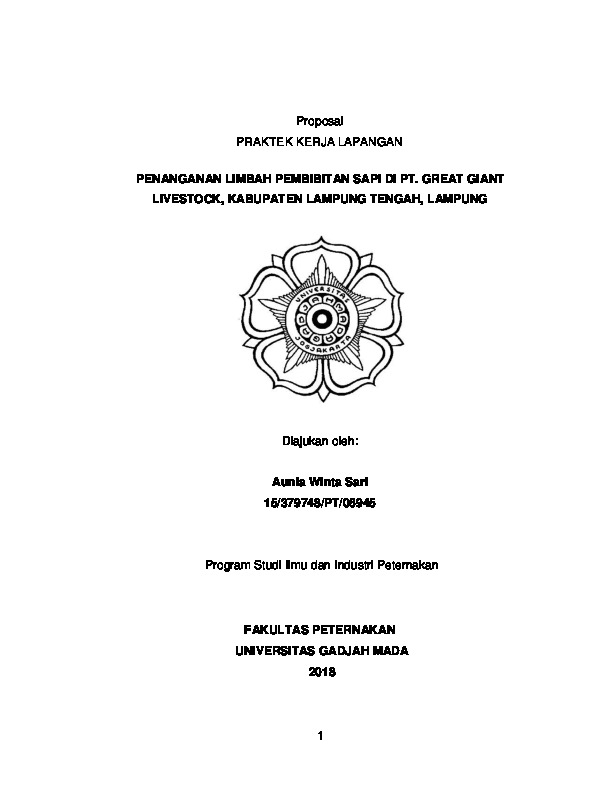 Detail Contoh Proposal Pengajuan Magang Nomer 48