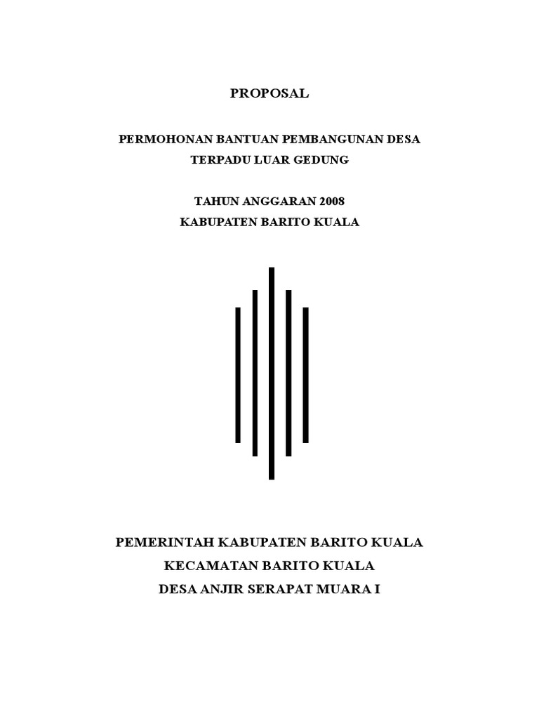 Detail Contoh Proposal Perbaikan Jalan Nomer 21
