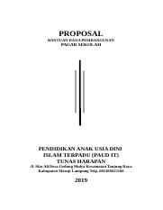 Detail Contoh Proposal Perbaikan Jalan Nomer 33