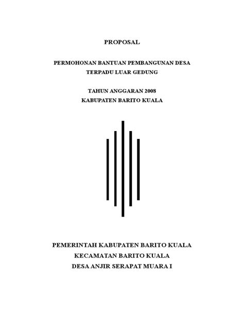 Detail Contoh Proposal Perbaikan Jalan Nomer 37