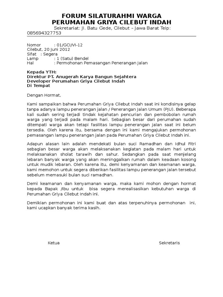 Detail Contoh Proposal Perbaikan Jalan Nomer 55