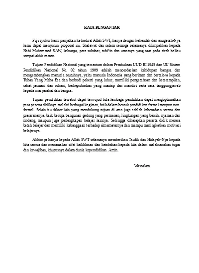 Detail Contoh Proposal Proyek Nomer 26