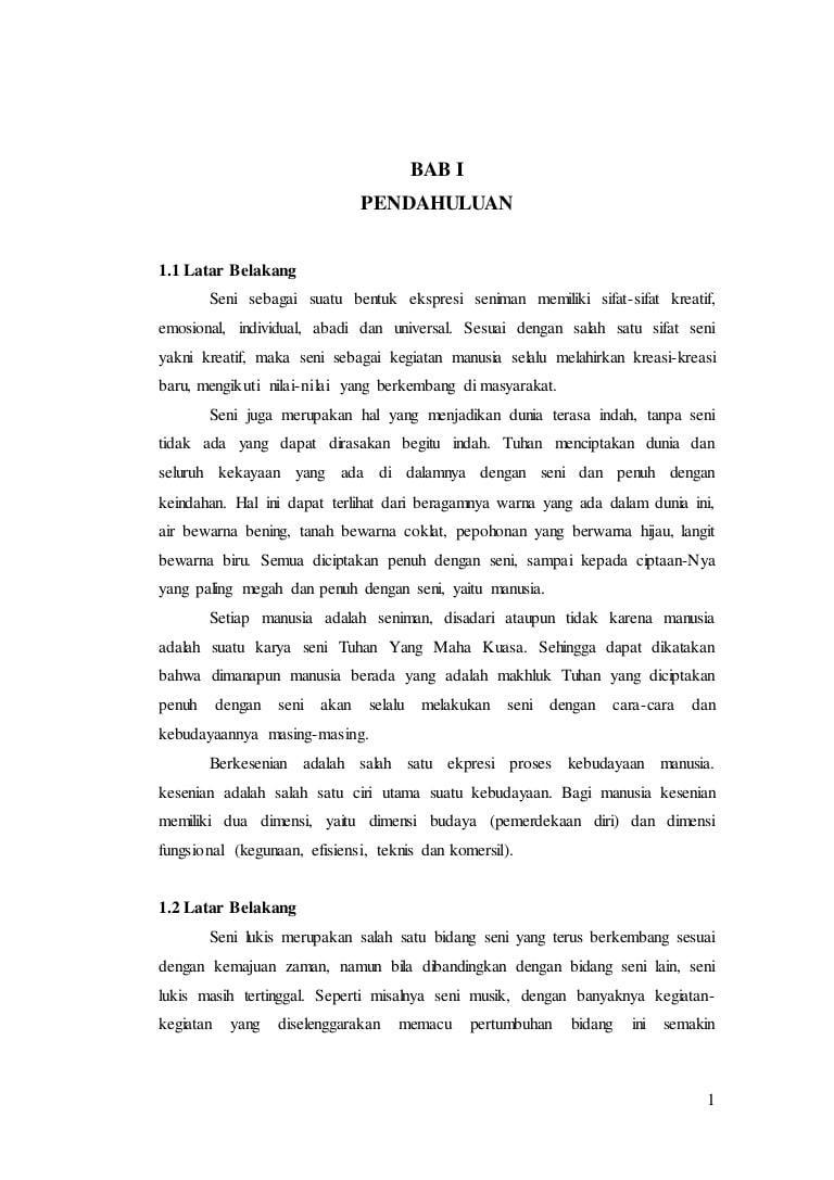 Detail Contoh Proposal Seni Nomer 23