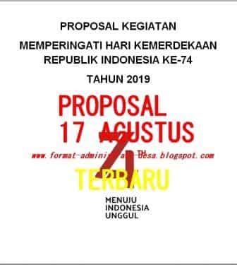 Detail Contoh Proposal Singkat 17 Agustus Nomer 25