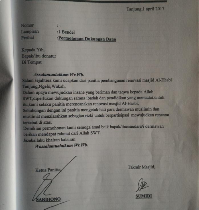 Detail Contoh Proposal Singkat Nomer 56