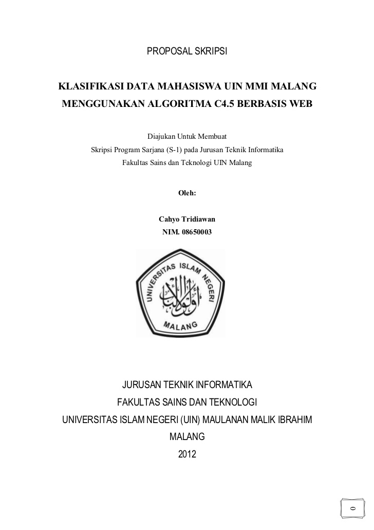 Detail Contoh Proposal Skripsi Ekonomi Syariah Pdf Nomer 16