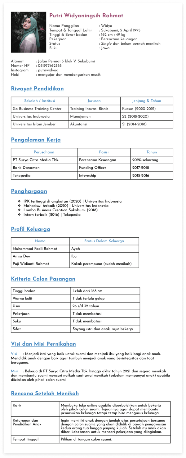 Detail Contoh Proposal Taaruf Nomer 16