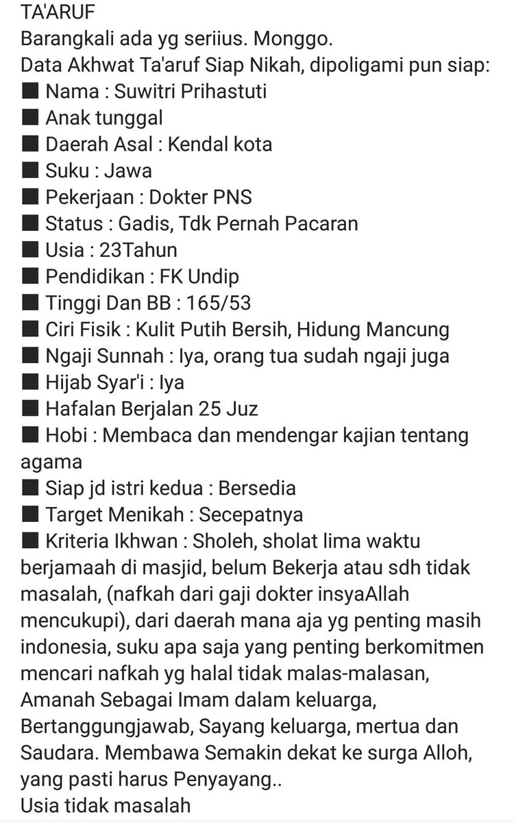 Detail Contoh Proposal Taaruf Nomer 55