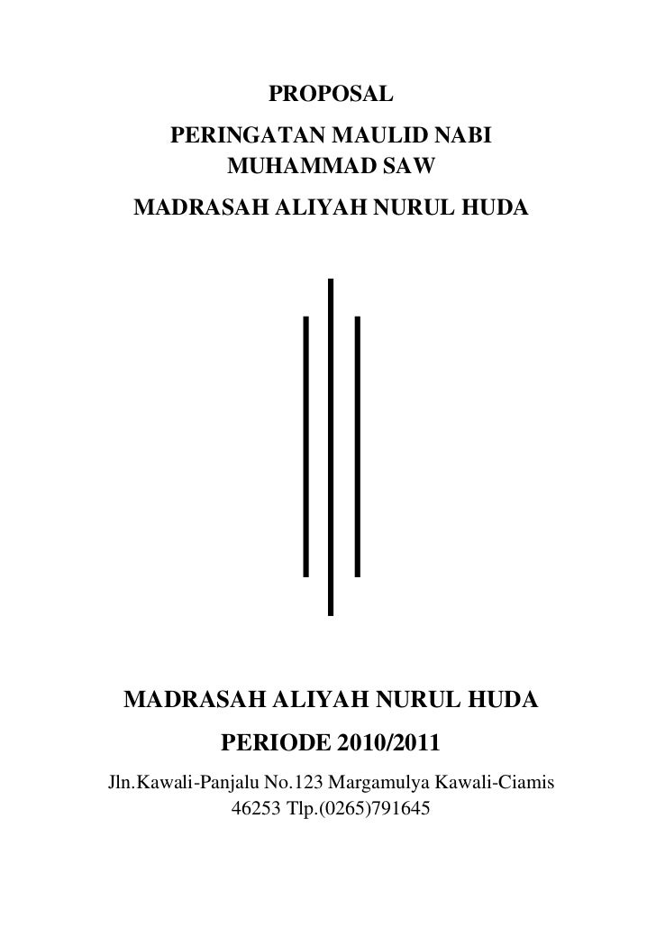 Detail Contoh Proposal Tentang Maulid Nabi Nomer 13