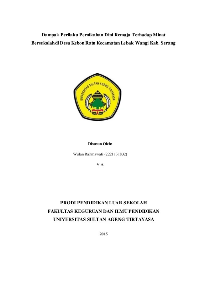 Detail Contoh Proposal Tesis Pendidikan Nomer 45