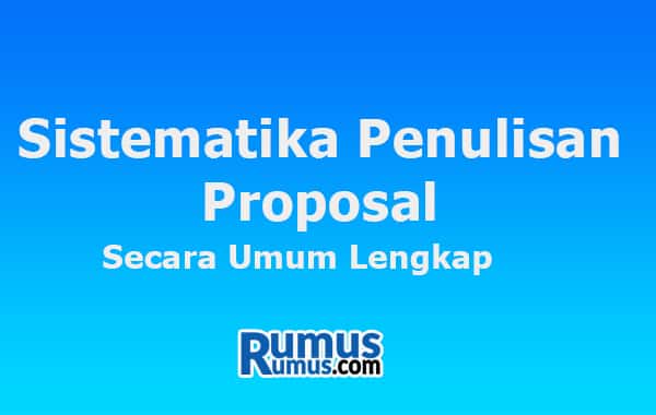 Detail Contoh Proposal Umum Nomer 47