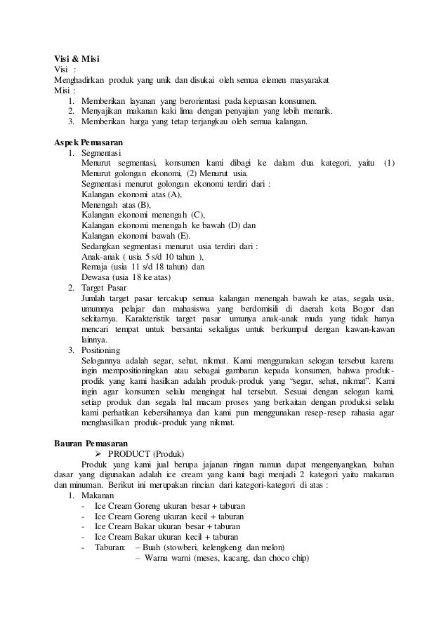 Detail Contoh Proposal Usaha Cafe Nomer 11