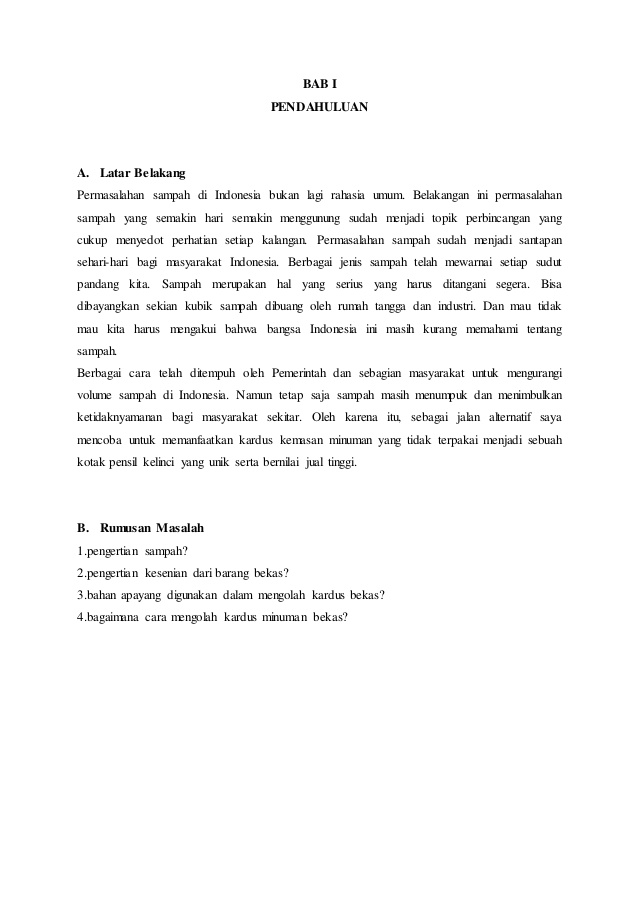 Detail Contoh Proposal Usaha Kerajinan Nomer 2