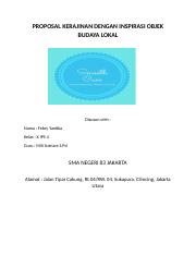 Detail Contoh Proposal Usaha Kerajinan Nomer 25