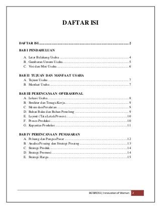 Detail Contoh Proposal Usaha Kerajinan Nomer 33