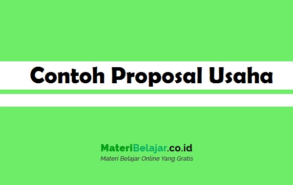 Detail Contoh Proposal Usaha Kerajinan Nomer 52