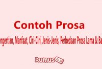 Detail Contoh Prosa Lama Nomer 45