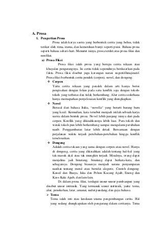 Detail Contoh Prosa Singkat Nomer 50