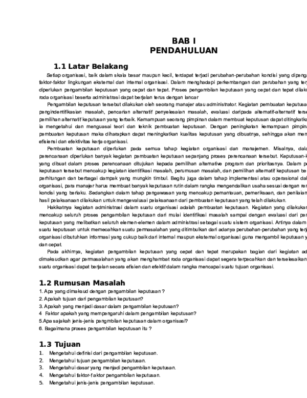 Detail Contoh Proses Pengambilan Keputusan Nomer 31