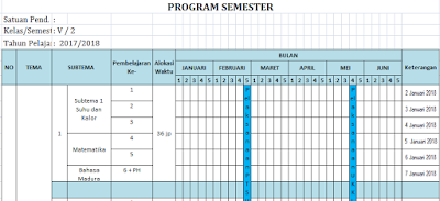 Detail Contoh Prota Dan Promes Sd Kurikulum 2013 Nomer 46