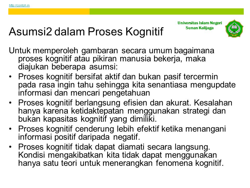 Detail Contoh Psikologi Kognitif Nomer 6