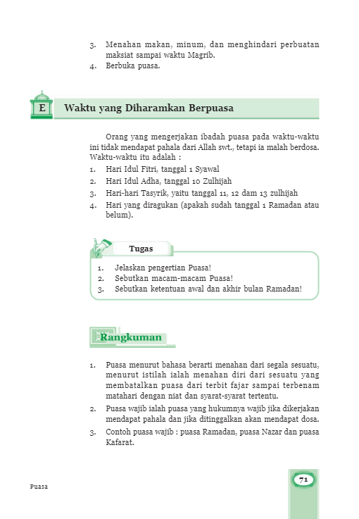 Detail Contoh Puasa Wajib Nomer 52