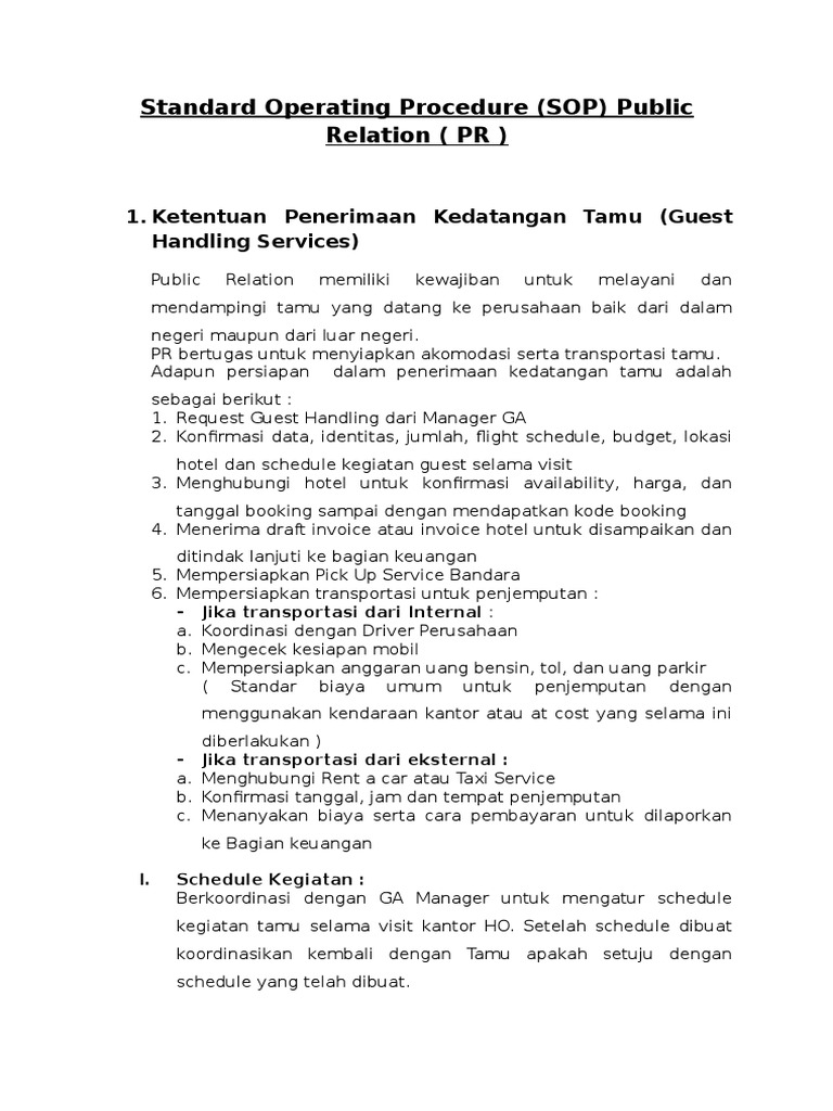 Detail Contoh Public Relation Nomer 37