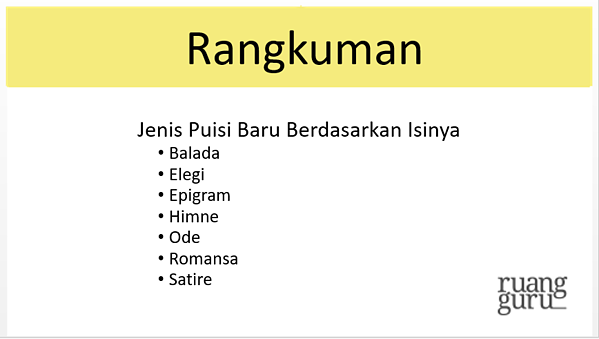 Detail Contoh Puisi Baru Epigram Nomer 30