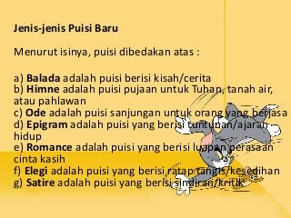 Detail Contoh Puisi Baru Romance Nomer 48