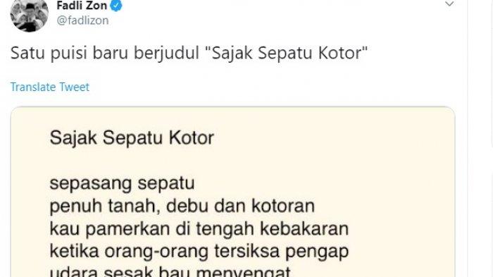 Detail Contoh Puisi Kebakaran Hutan Nomer 17