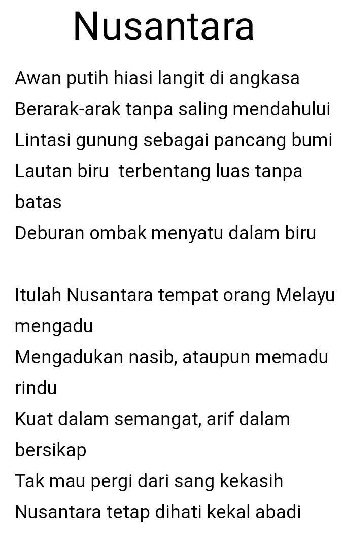 Detail Contoh Puisi Keindahan Alam Indonesia Nomer 56