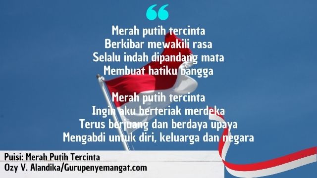 Detail Contoh Puisi Kemerdekaan Nomer 9