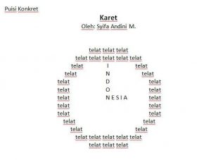 Contoh Puisi Konkret - KibrisPDR