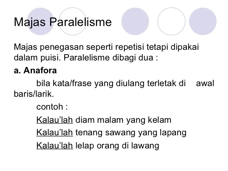 Detail Contoh Puisi Majas Repetisi Nomer 47