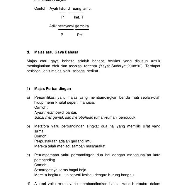 Detail Contoh Puisi Metafora Nomer 33