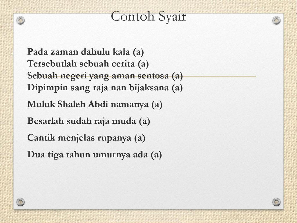 Detail Contoh Puisi Pantun Nomer 45