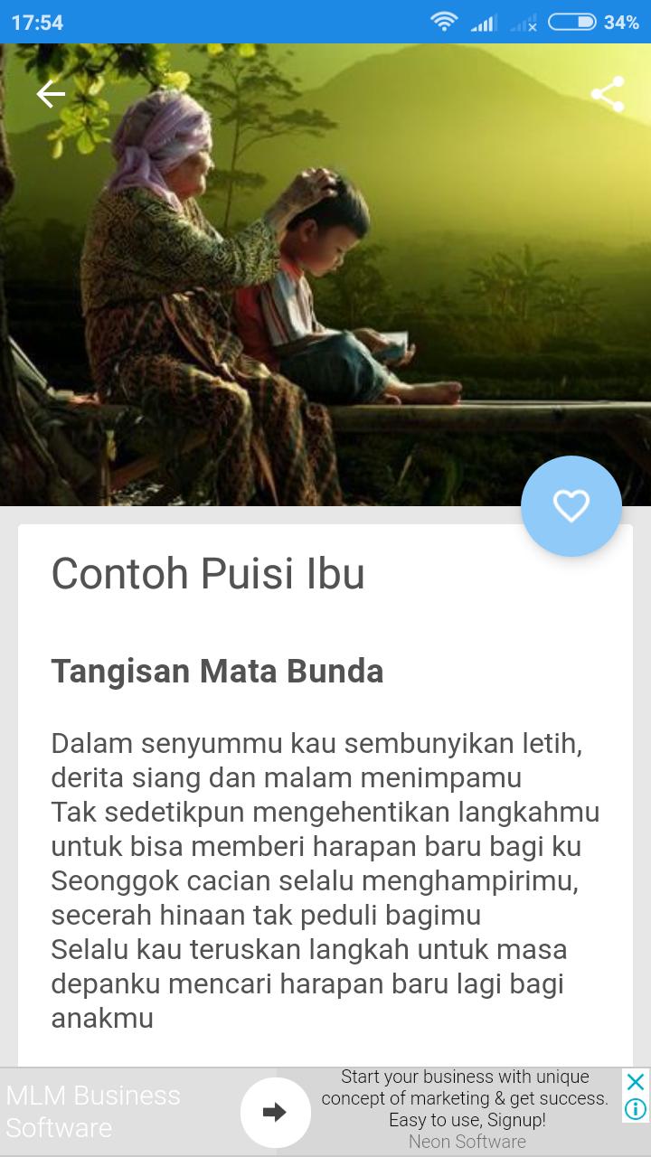 Detail Contoh Puisi Pendek Tentang Ibu Nomer 41