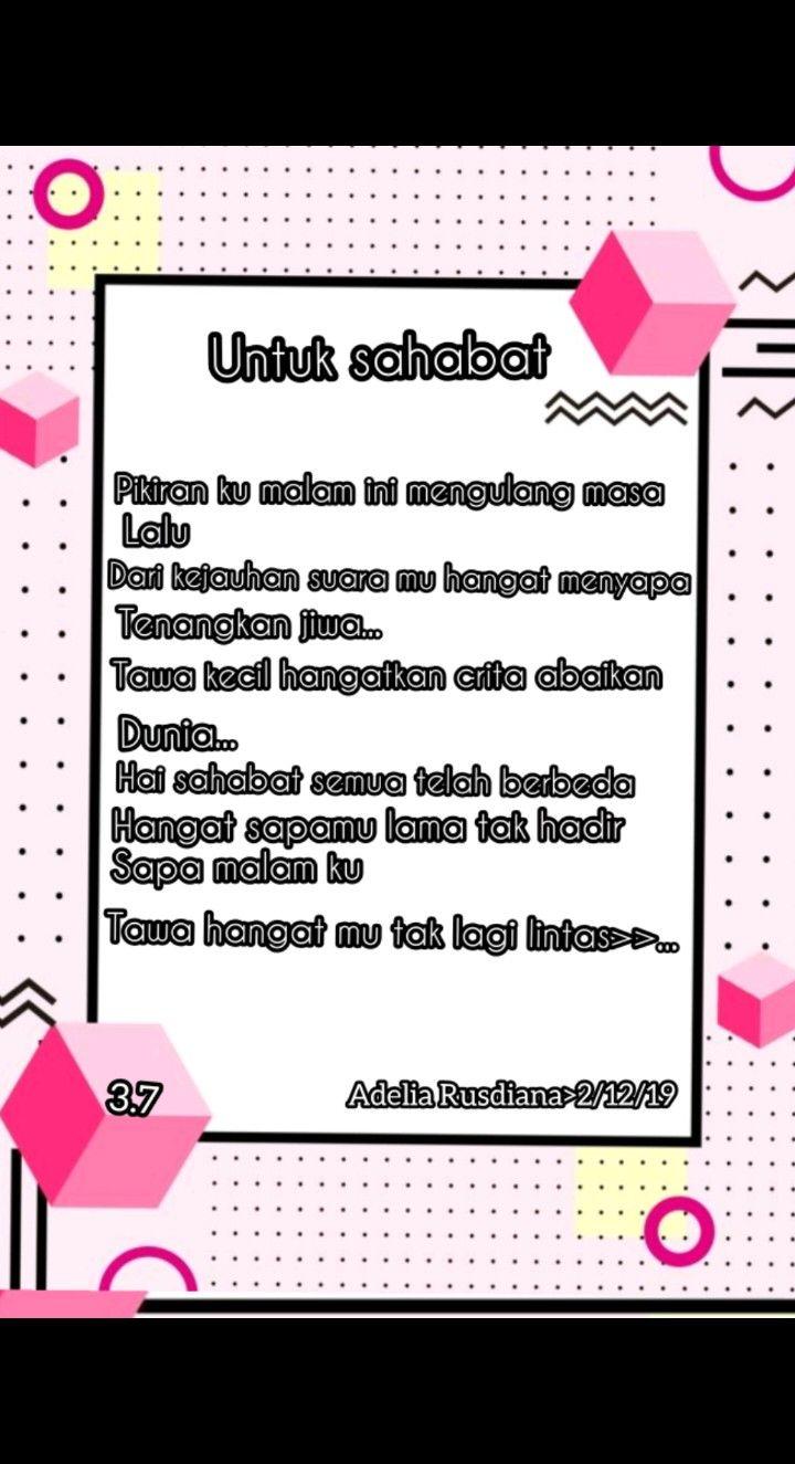 Detail Contoh Puisi Pendek Tentang Sahabat Nomer 49